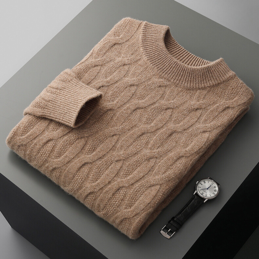 Men's Sweater in Soft Cotton
