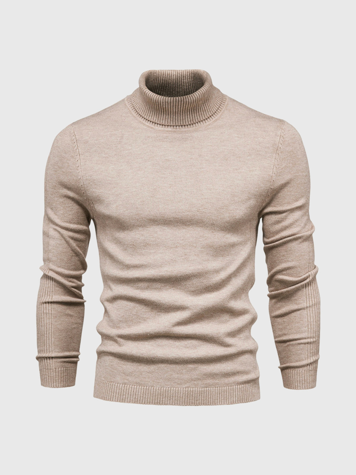 Men's Turtleneck Sweater Cotton