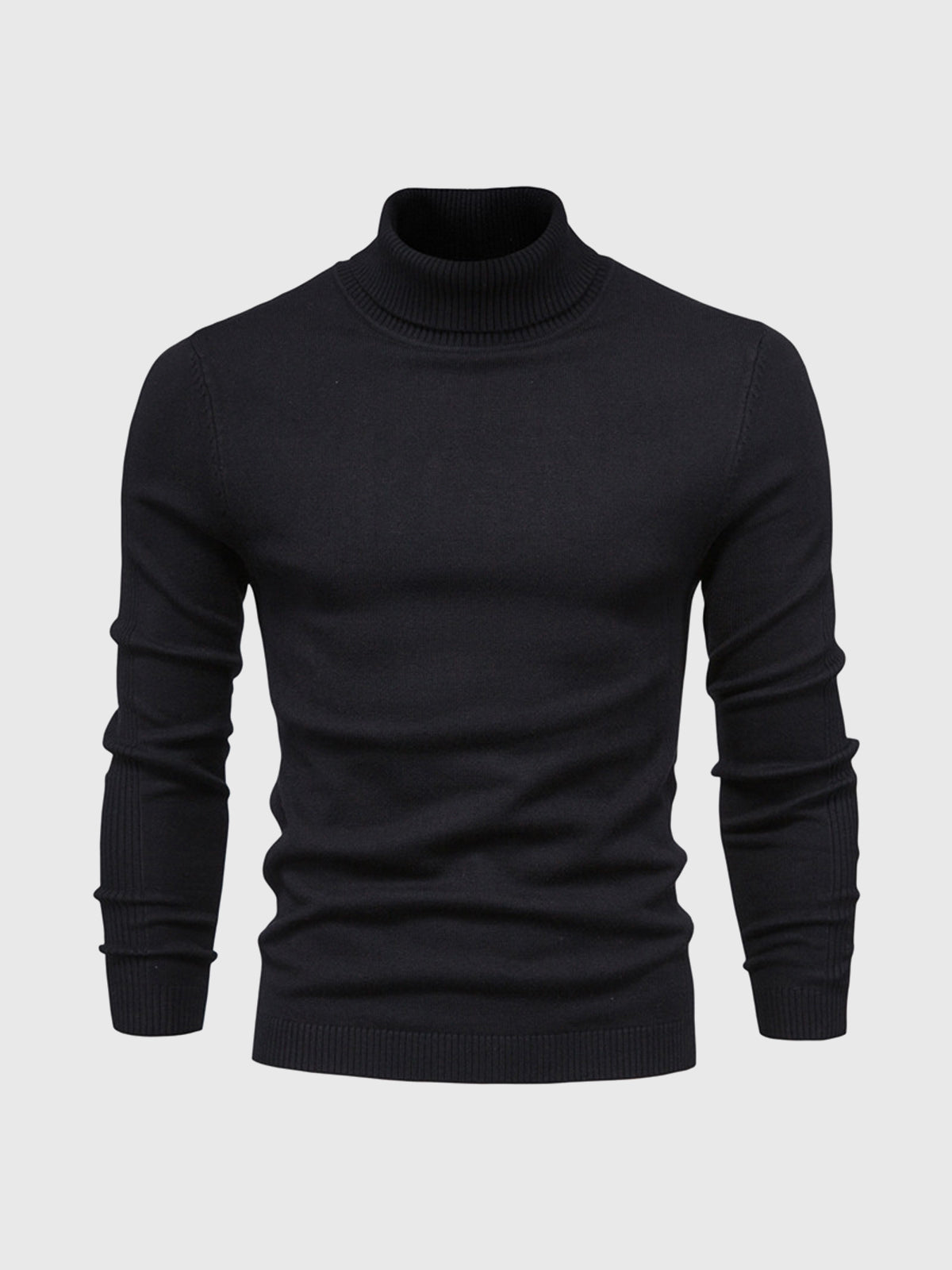 Men's Turtleneck Sweater Cotton