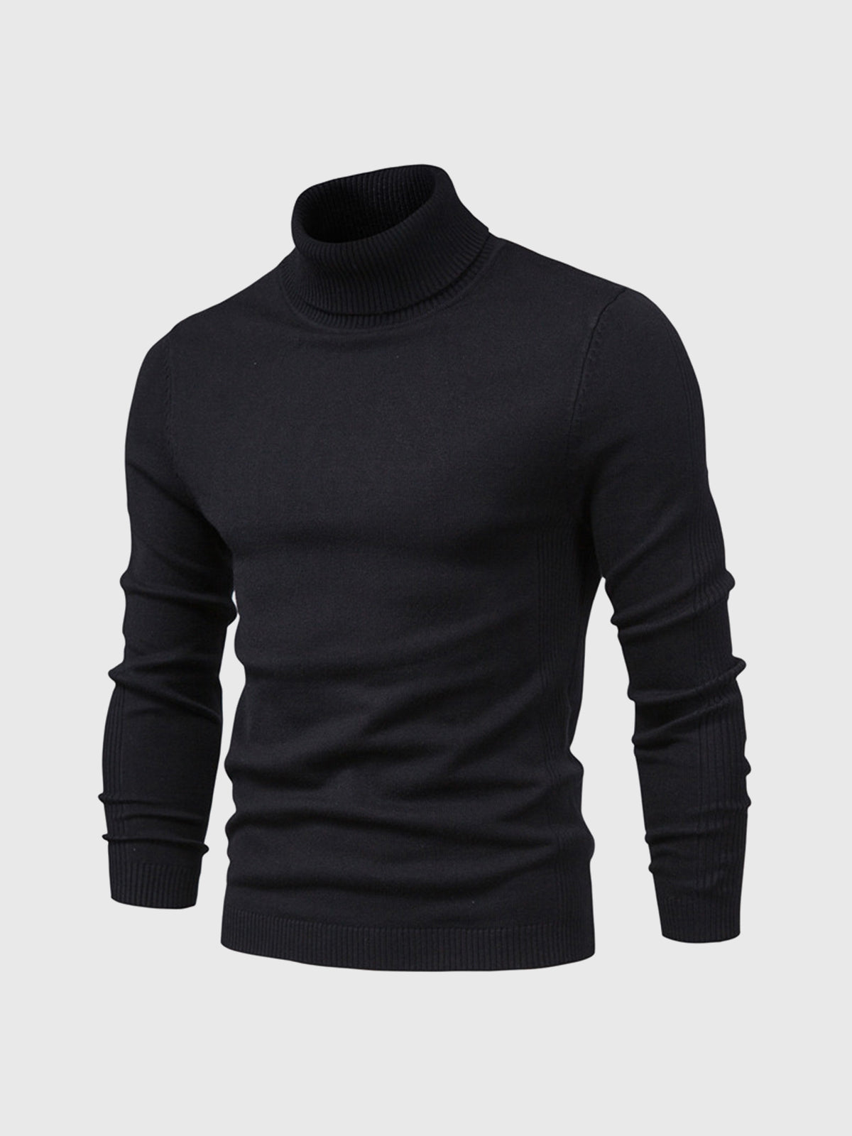Men's Turtleneck Sweater Cotton