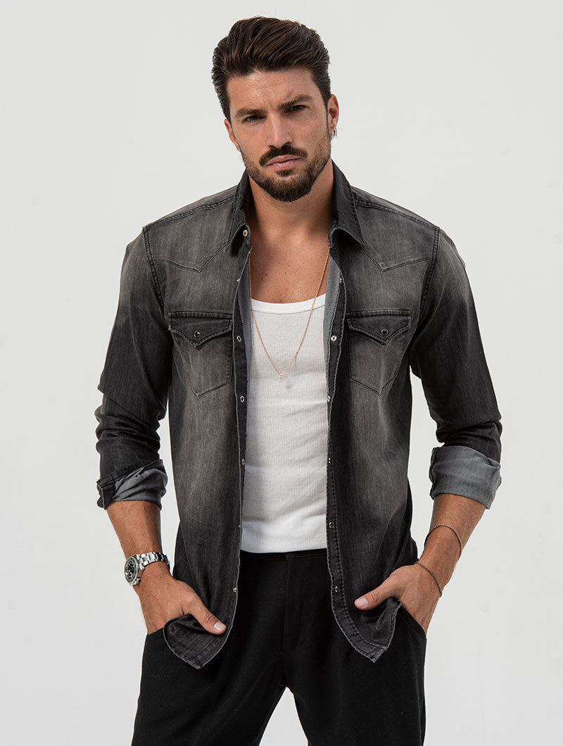 Men's Overshirt with Pockets