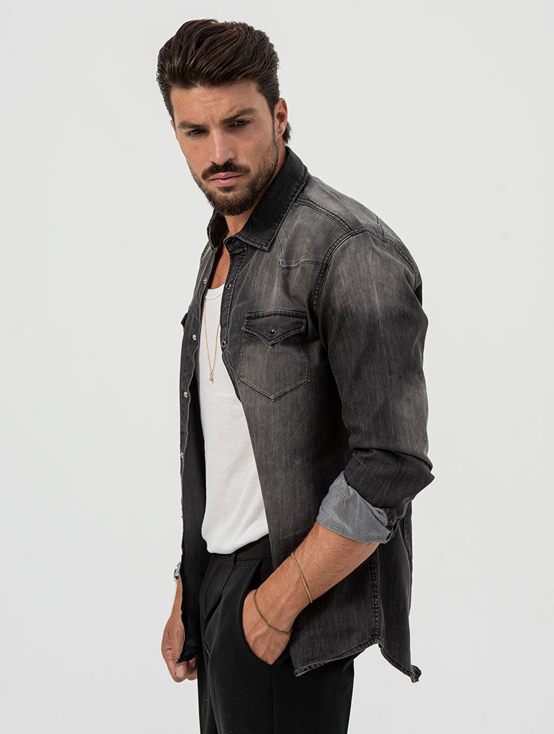 Men's Overshirt with Pockets