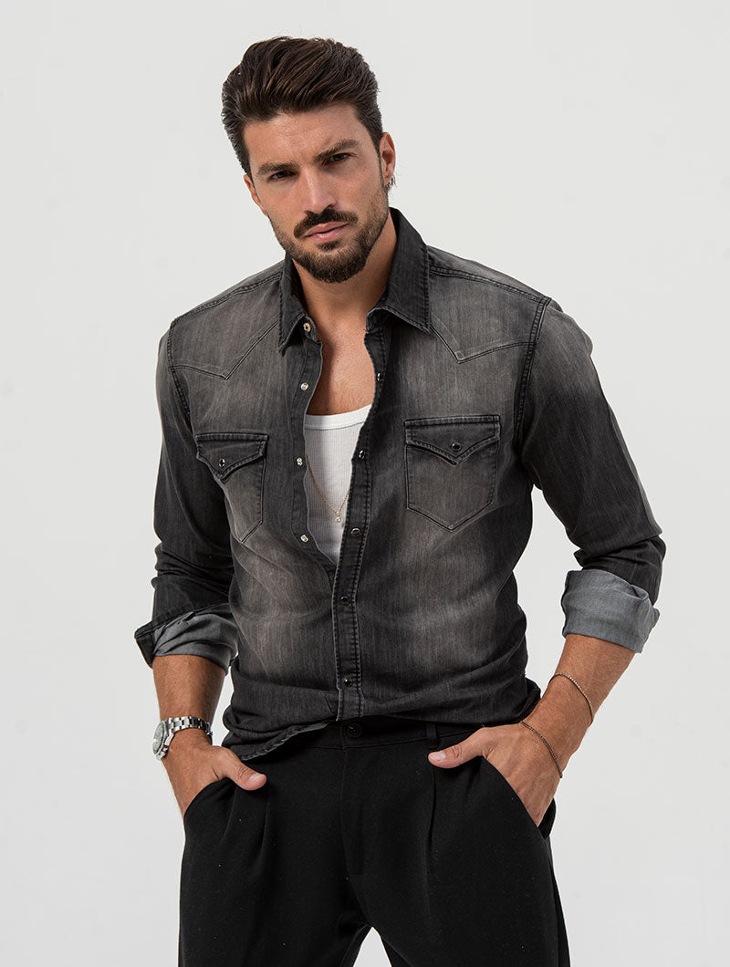 Men's Overshirt with Pockets