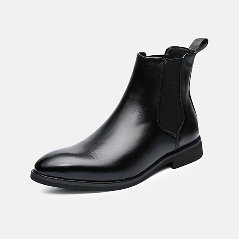 Men's Casual Leather Boots Stylish
