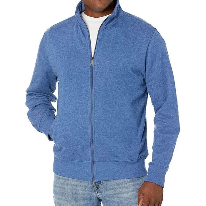 Men's Full Zip Sweater Modern Fit