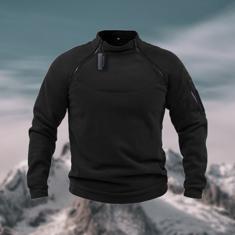 Men's Fleece Pullover with Pockets
