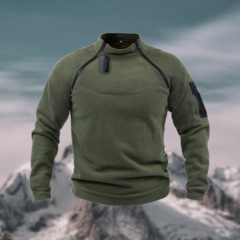 Men's Fleece Pullover with Pockets