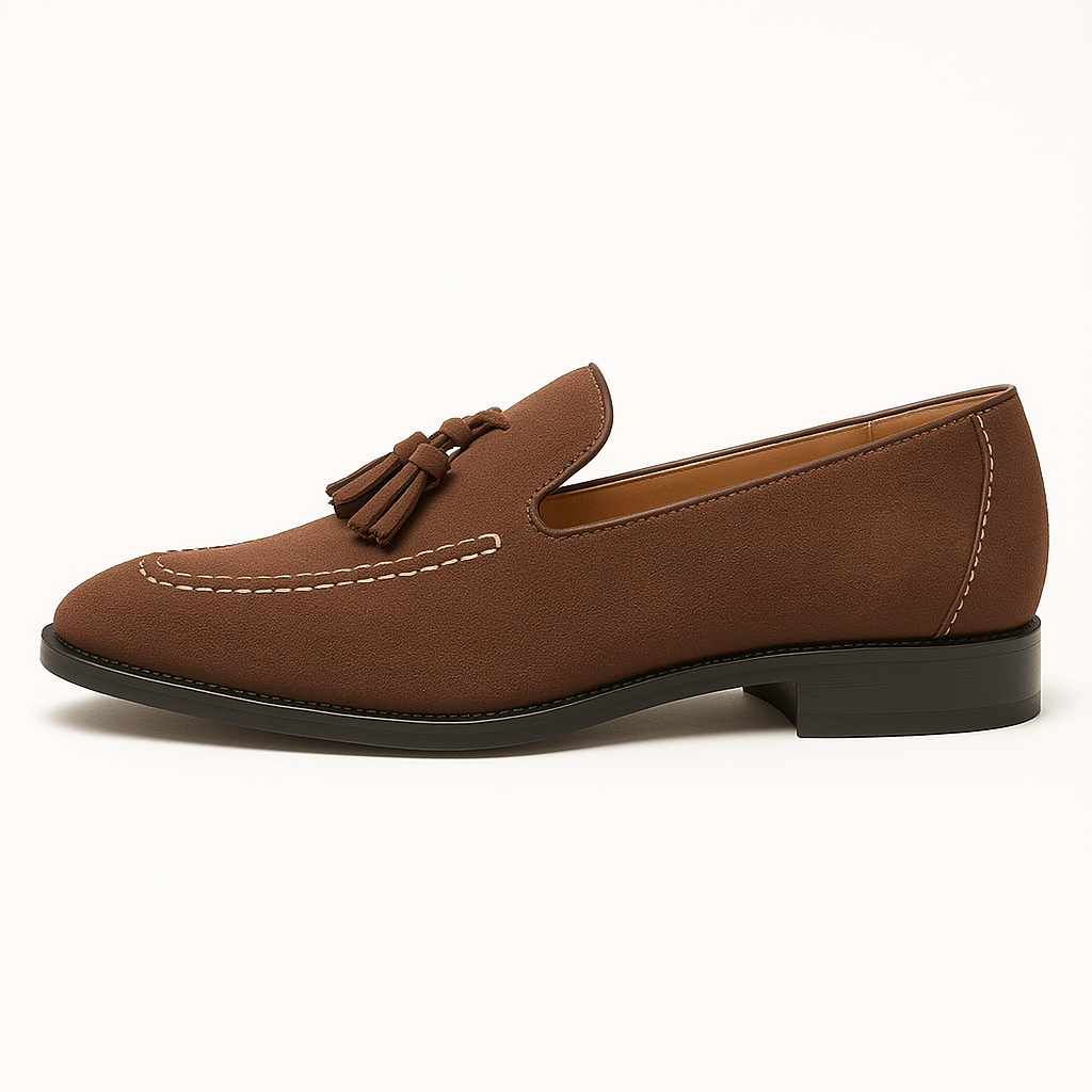 Men's Leather Loafers Brown Refined