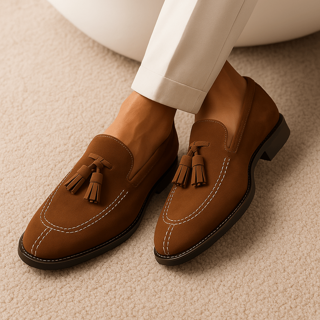 Men's Leather Loafers Brown Refined