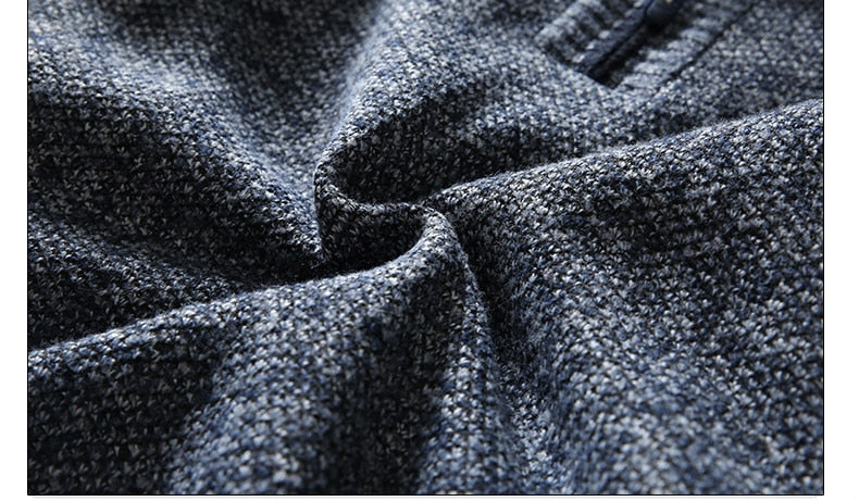 Men's Half-Zip Sweater with Timeless Look