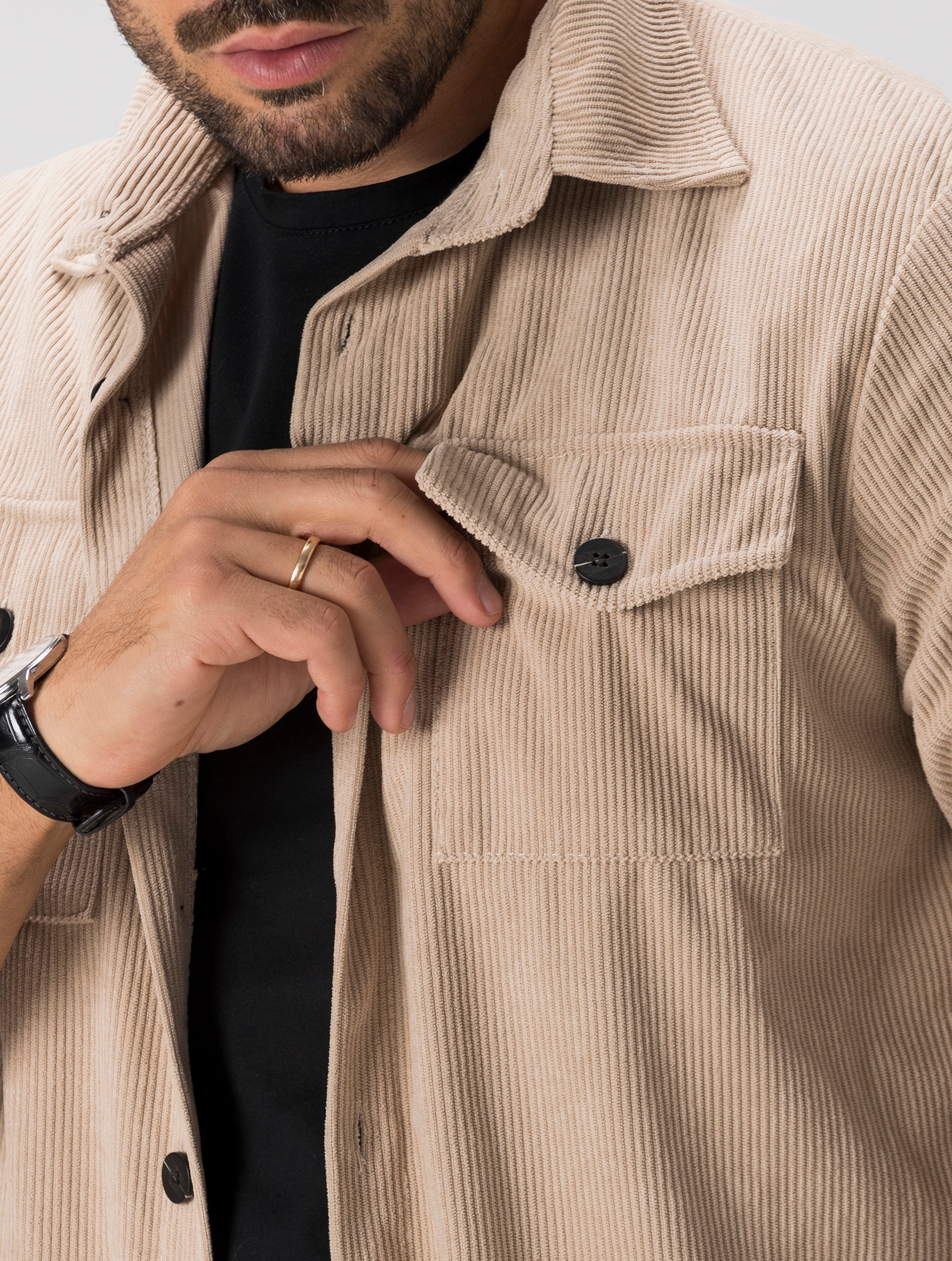 Men's Corduroy Shirt Classic Fit