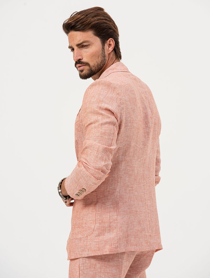 Men's Linen Blazer Slim Fit