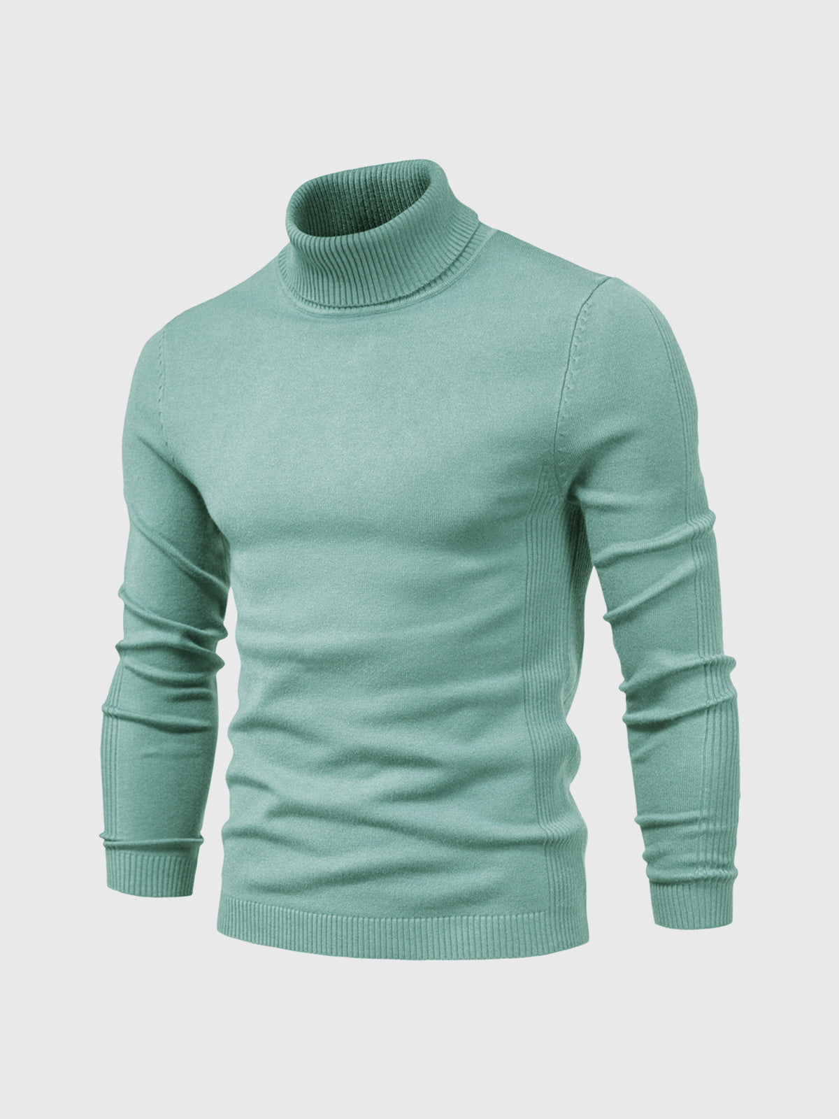 Men's Turtleneck Sweater Cotton