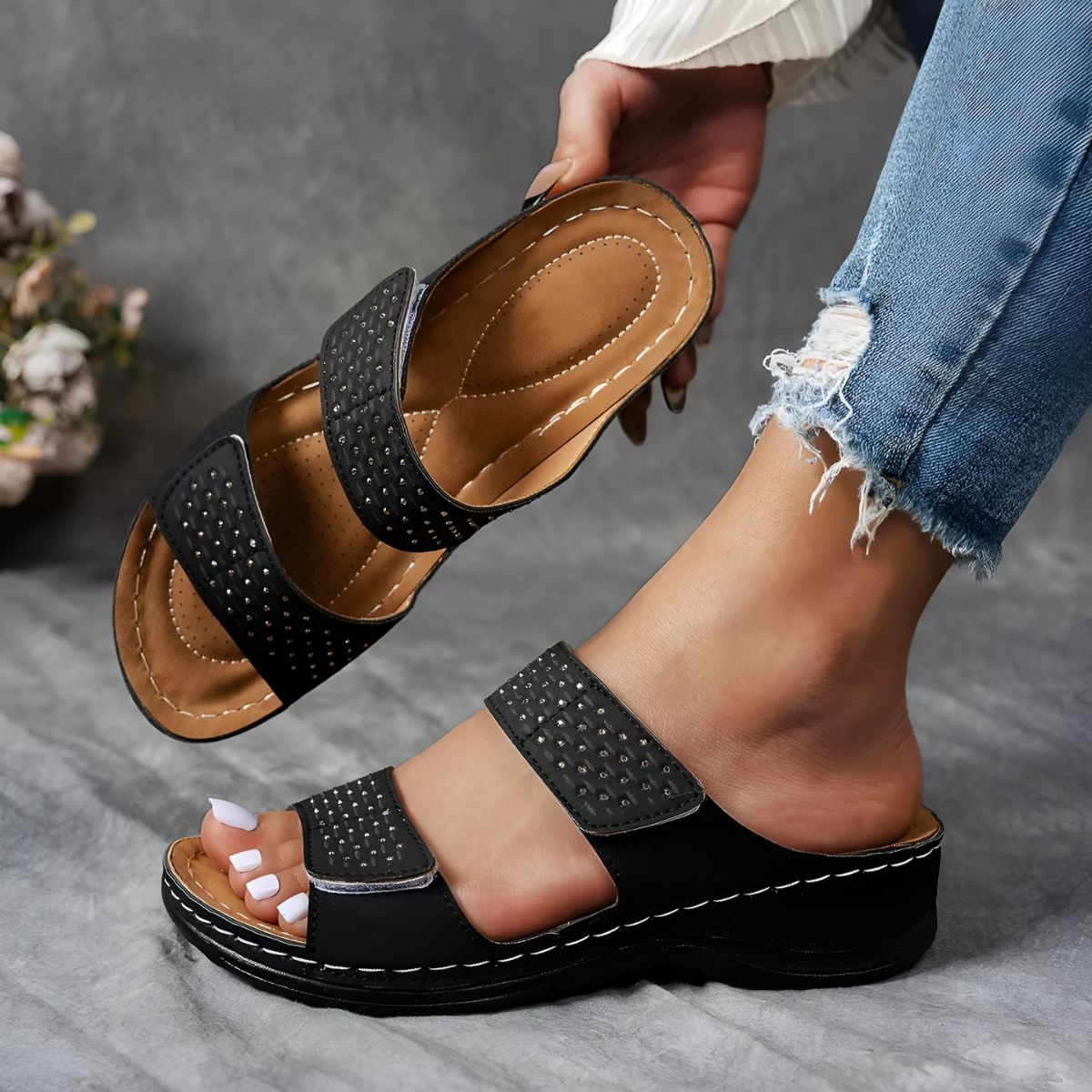 Alexandria™ - Elegant Orthopedic Sandals