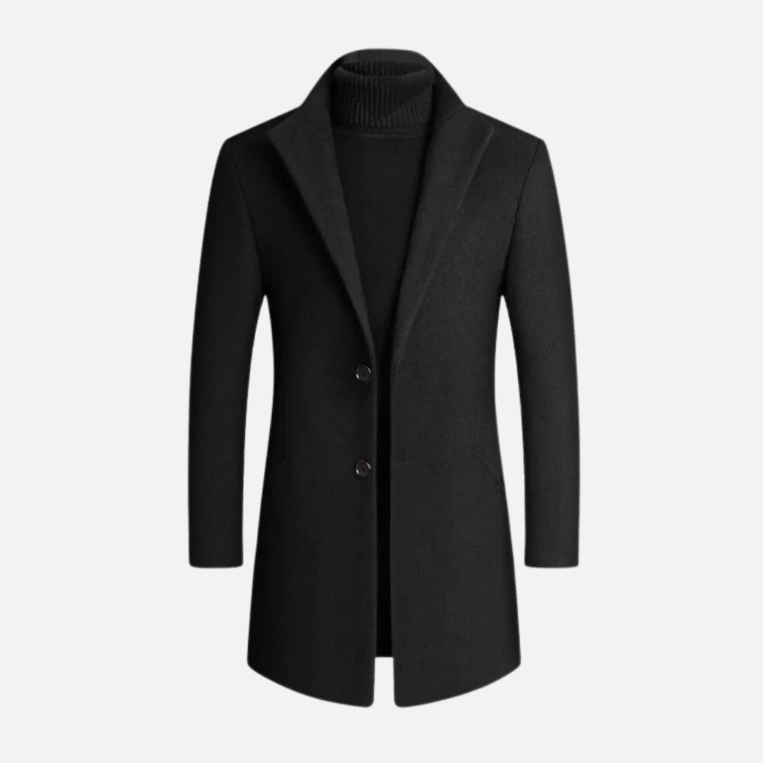 Men's Wool Coat Classic Model