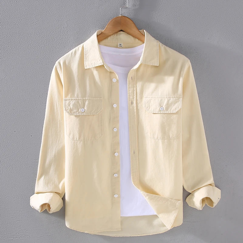 Men's Long Sleeve Casual Jacket
