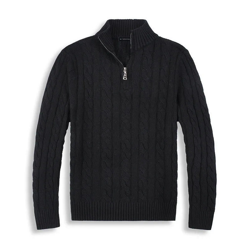 Men's Half Zip Sweater Cotton Luxe