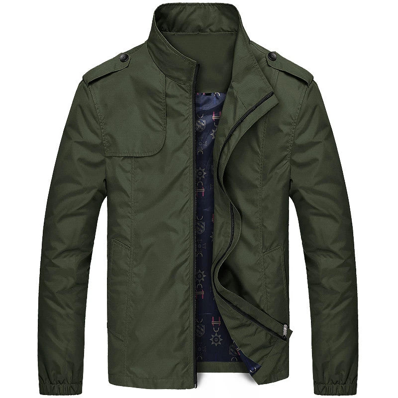 Men's Casual Bomber Jacket Stylish Versatile