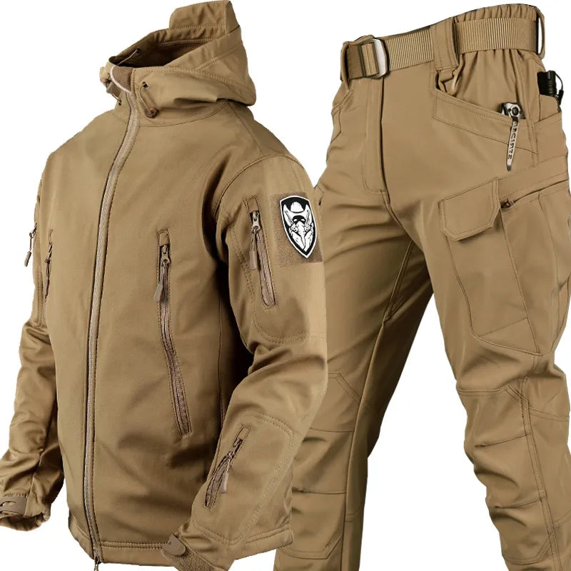 Men's Windbreaker Set with Trousers