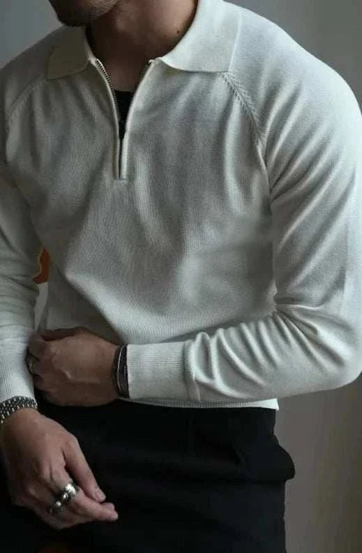 Men's Polo with Classic Collar