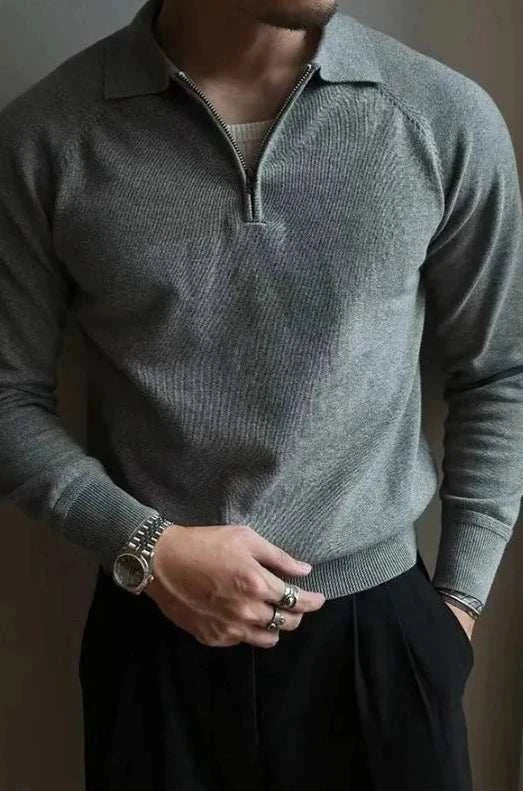 Men's Polo with Classic Collar