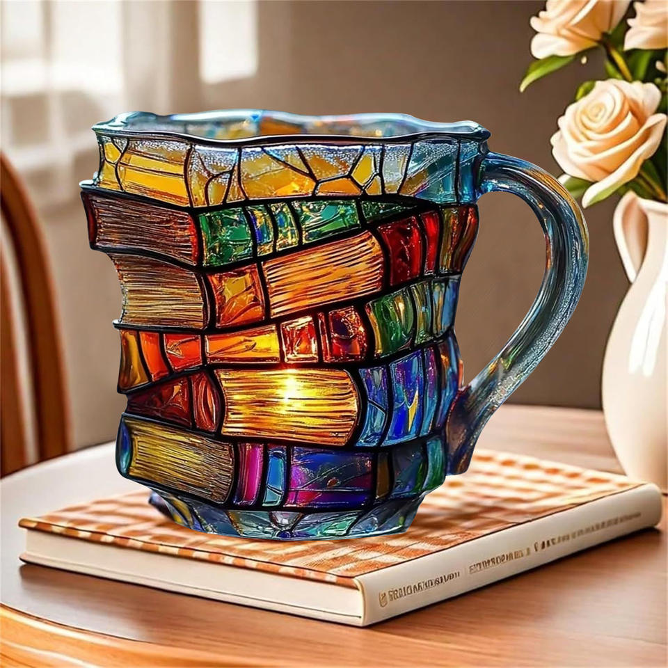 MysticBook™ - Stained Glass Mug