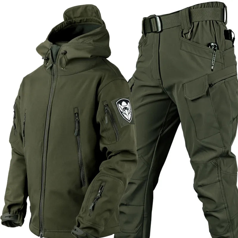 Men's Windbreaker Set with Trousers