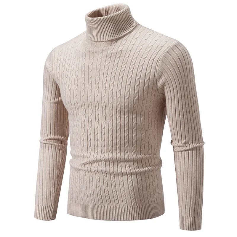 Men's Turtleneck in Premium Knit