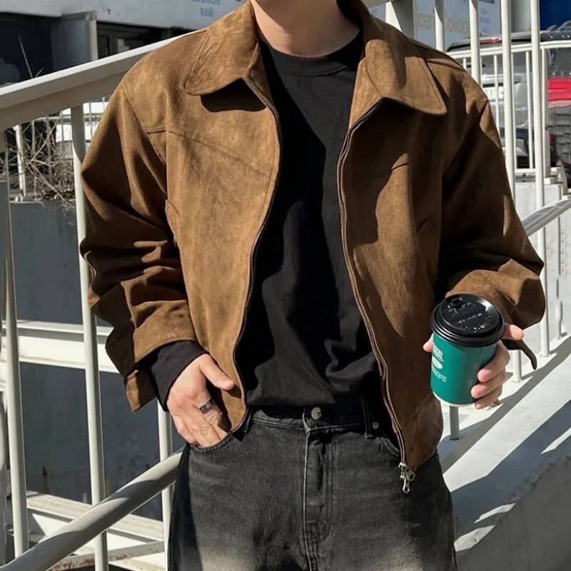 Men's Vintage Leather Jacket Timeless