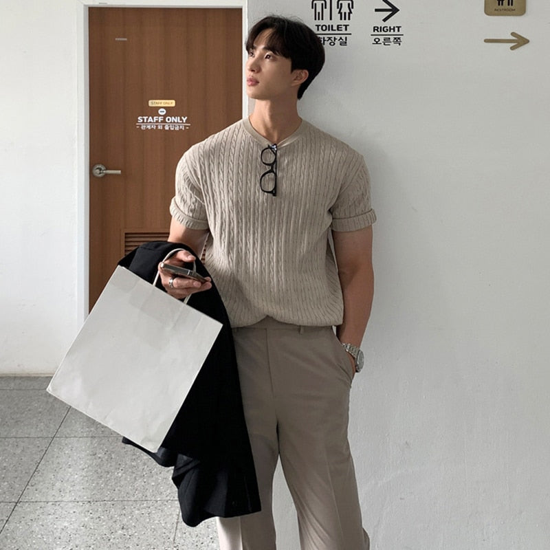 Men's Old Money Striped Shirt