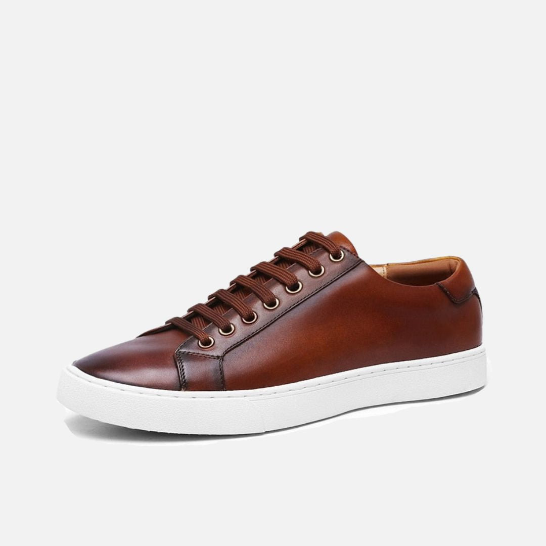 Men's Leather Brown Shoes
