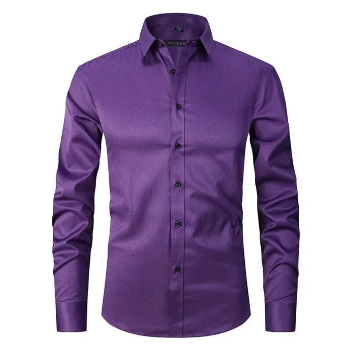 Men's Slim Fit Stretch Shirt