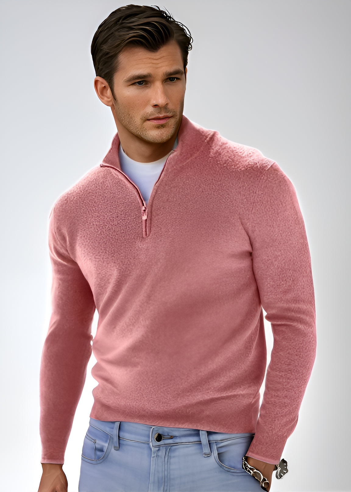 Men's Half Zip Jumper Stylish