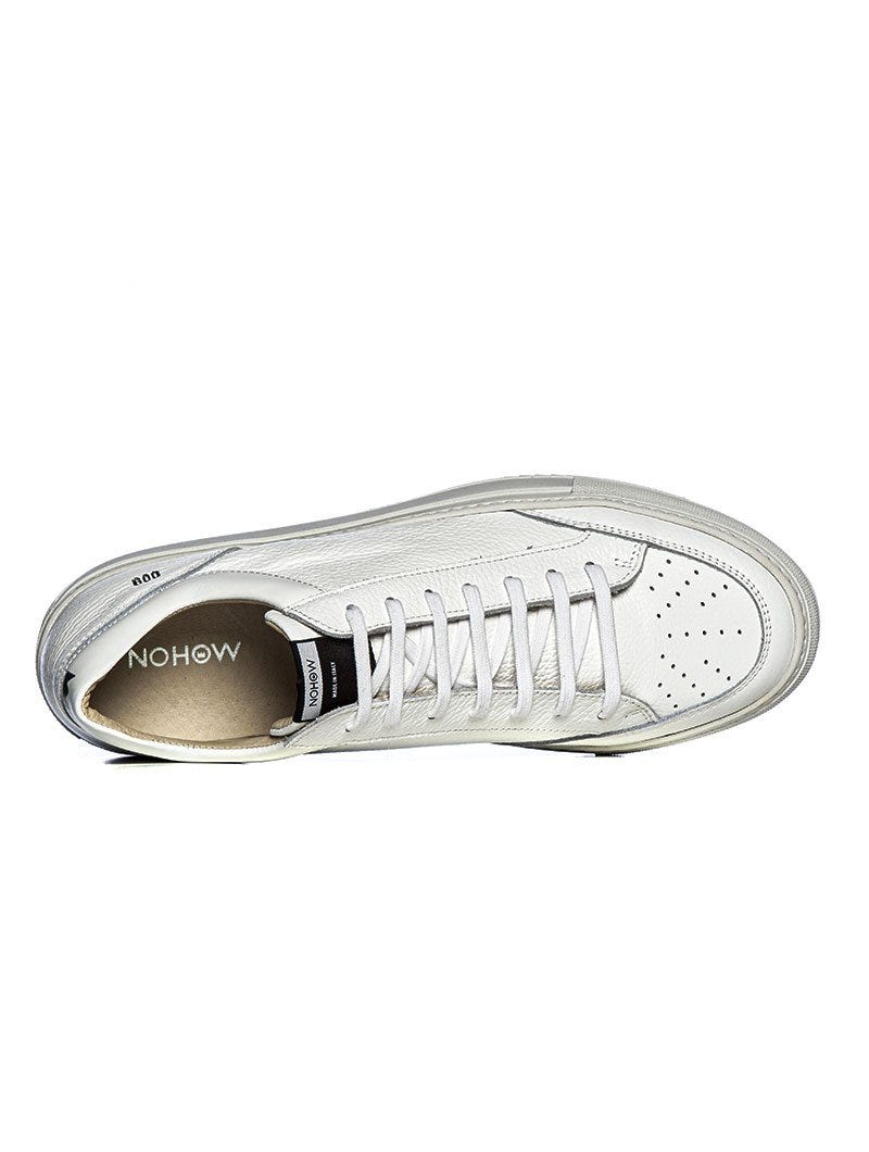 Men's Sneakers White Leather