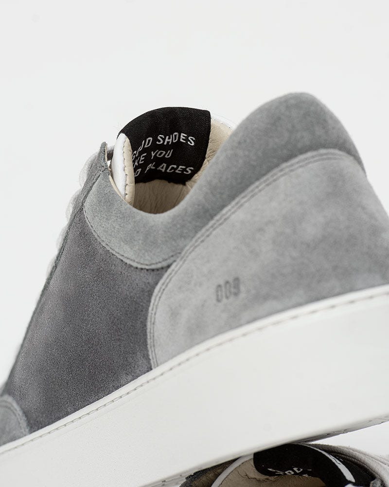 Men's Suede Sneakers Grey
