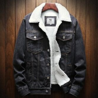 Men's Denim Jacket in Casual Elegant Style