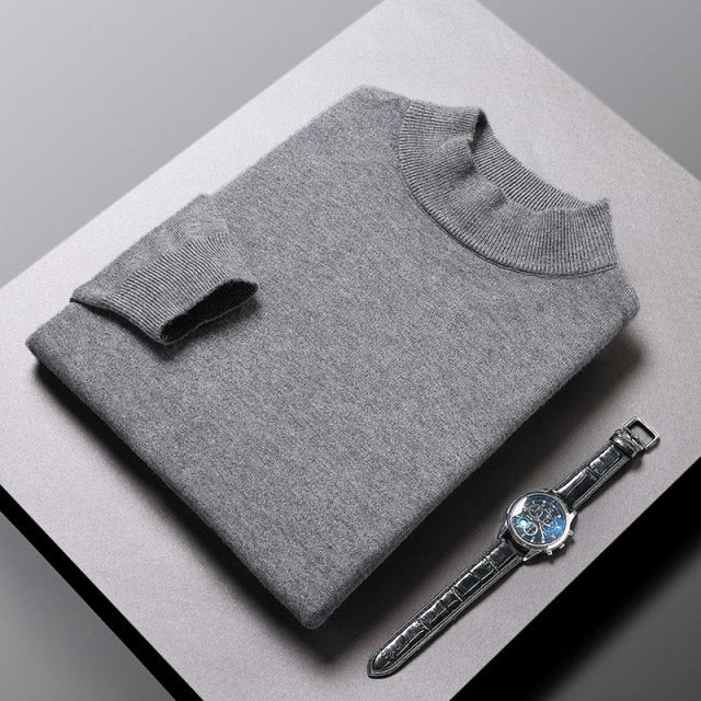 Men's Sweater with Timeless Elegance