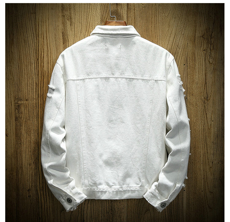 Men's Jacket with Rips