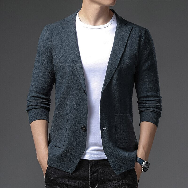 Men's Slim Fit Jacket Casual Elegant